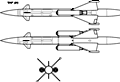 Схема ракеты 210-1. Автор: Евгений Ерохин